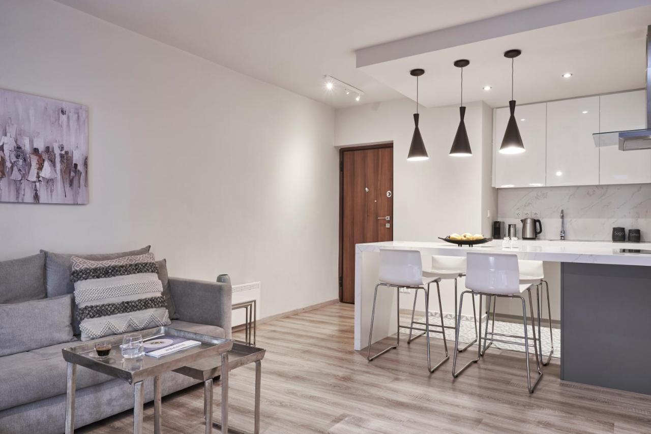 Charitos Iχ, Chic N Modern 2Bd Apt Atény Exteriér fotografie